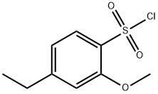 4-Ethyl-2-methoxybenzenesulfonyl chloride Structure