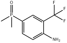 (4-Amino-3-(trifluoromethyl)phenyl)dimethylphosphine oxide 구조식 이미지