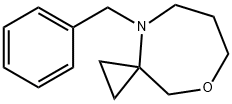 4-Benzyl-8-oxa-4-azaspiro[2.6]nonane 구조식 이미지