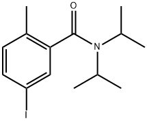 Benzamide, 5-iodo-2-methyl-N,N-bis(1-methylethyl)- Structure