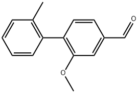 2-Methoxy-2'-methyl-[1,1'-biphenyl]-4-carbaldehyde Structure