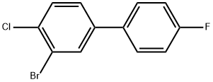 3-Bromo-4-chloro-4'-fluoro-1,1'-biphenyl Structure