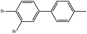 3,4-dibromo-4'-methyl-1,1'-biphenyl Structure