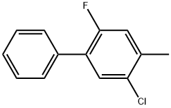 5-Chloro-2-fluoro-4-methyl-1,1'-biphenyl Structure