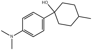 1-(4-(dimethylamino)phenyl)-4-methylcyclohexanol Structure