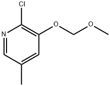 2-chloro-3-isobutoxy-5-methylpyridine Structure