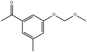 1-(3-(methoxymethoxy)-5-methylphenyl)ethanone Structure