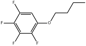 1-Butoxy-2,3,4,5-tetrafluorobenzene Structure