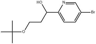 1-(5-Bromopyridin-2-yl)-3-(tert-butoxy)propan-1-ol Structure