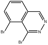 1,8-Dibromophthalazine Structure