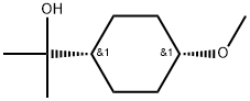 cis-2-(4-Methoxycyclohexyl)propan-2-ol 구조식 이미지