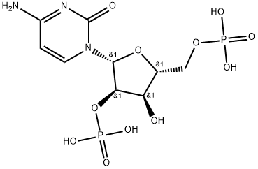 2'-Cytidylic acid, 5'-(dihydrogen phosphate) 구조식 이미지