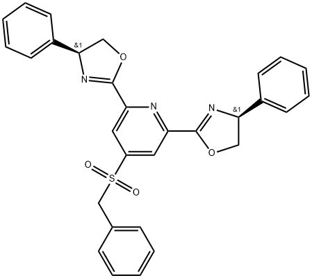 benzyl-(S)-4-phenyl- SUF-PYBOX Structure