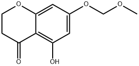 5-Hydroxy-7-(methoxymethoxy)chroman-4-one 구조식 이미지