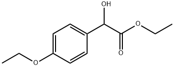 Ethyl 4-ethoxy-α-hydroxybenzeneacetate Structure