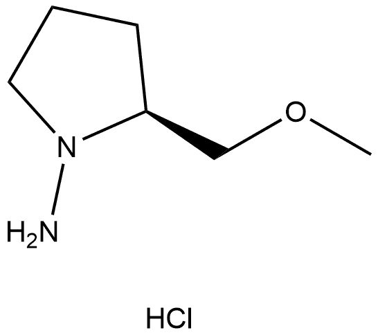 (S)-1-Amino-2-(methoxymethyl)pyrrolidine hydropyridine Structure