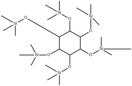 1-O,2-O,3-O,4-O,5-O,6-O-Hexakis(trimethylsilyl)-allo-inositol 구조식 이미지