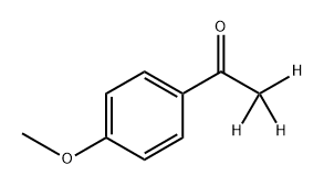 Ethanone-2,2,2-d3, 1-(4-methoxyphenyl)- Structure