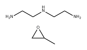 1,2-Ethanediamine, N-(2-aminoethyl)-, polymer with methyloxirane Structure