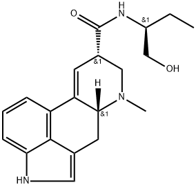 6-methyl-9,10-didehydro-ergoline-8α-carboxylic acid-((S)-1-hydroxymethyl-propylamide) 구조식 이미지