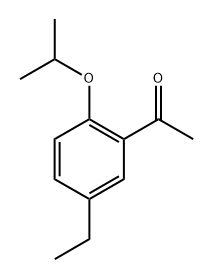 1-(5-Ethyl-2-isopropoxyphenyl)ethanone Structure