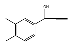 1-(3,4-Dimethylphenyl)prop-2-yn-1-ol Structure