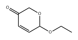 6-ethoxy-2H-pyran-3(6H)-one 구조식 이미지