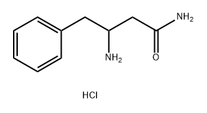 3-amino-4-phenylbutanamide hydrochloride Structure