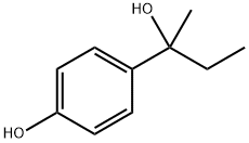 Benzenemethanol, α-ethyl-4-hydroxy-α-methyl- Structure
