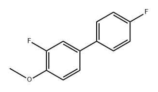 4,3'-Difluoro-4'-methoxybiphenyl Structure