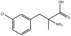 3-Chloro-a-methyl-DL-phenylalanine Structure