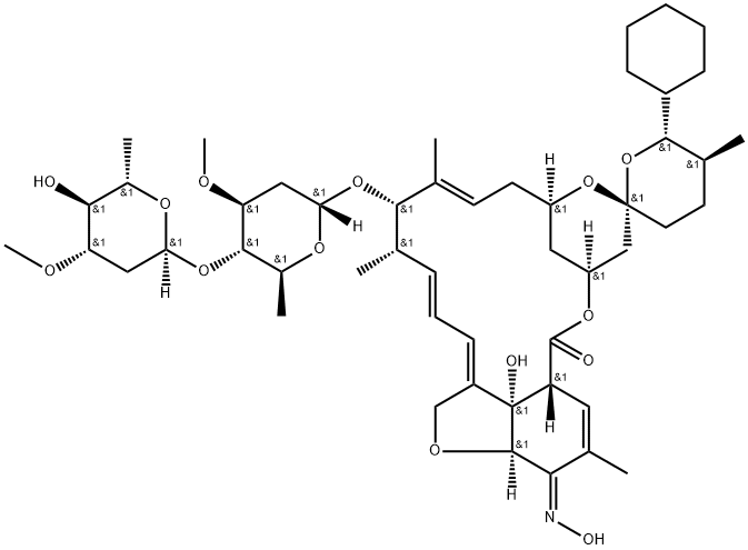 4'-O-2,6-Dideoxy-3-O-Methyl-α-L-arabino-hexopyranosyl SelaMectin Structure
