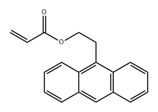 2-(9-Anthracenyl)ethyl 2-propenoate Structure