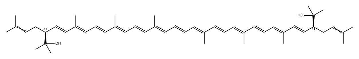 3'',3'''-Dideoxy-2'',3'':2''',3'''-tetradehydrobacterioruberin 구조식 이미지