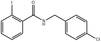 N-(4-chlorobenzyl)-2-iodobenzamide Structure