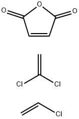 2,5-Furandione, polymer with chloroethene and 1,1-dichloroethene Structure