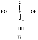 Phosphoric acid, lithium titanium(4+) salt (3:1:2) (8CI,9CI) 구조식 이미지