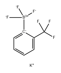 Potassium 2-(trifluoromethyl)phenyltrifluoroborate 구조식 이미지