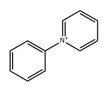 Pyridinium, 1-phenyl- 구조식 이미지