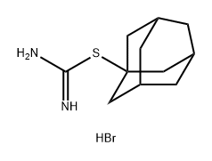 Carbamimidothioic acid,tricyclo[3.3.1.13,7]dec-1-yl ester, monohydrobromide (9CI) Structure