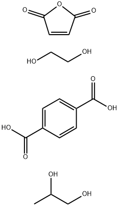 Propyleneglycol, polymer with terephthalic acid, maleic anhydride and ethyleneglycol Structure