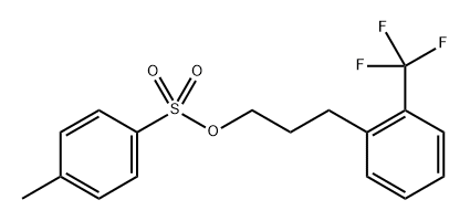 Benzenepropanol, 2-(trifluoromethyl)-, 1-(4-methylbenzenesulfonate) Structure