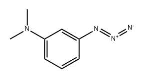 3-azido-N,N-dimethylaniline Structure