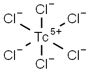 Technetate(1-), hexachloro-, (OC-6-11)- 구조식 이미지