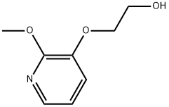 2-[(2-Methoxy-3-pyridinyl)oxy]ethanol Structure