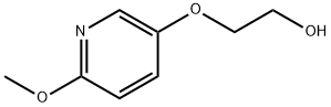 2-[(6-Methoxy-3-pyridinyl)oxy]ethanol Structure