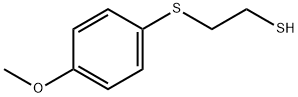 2-[(4-Methoxyphenyl)thio]ethanethiol Structure