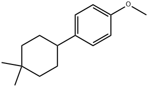 1-(4,4-Dimethylcyclohexyl)-4-methoxybenzene Structure