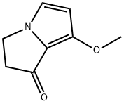 2,3-Dihydro-7-methoxy-1H-pyrrolizin-1-one Structure