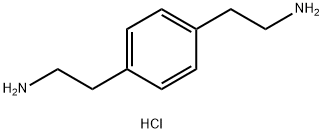 1,4-Benzenediethanamine, hydrochloride (1:2) Structure